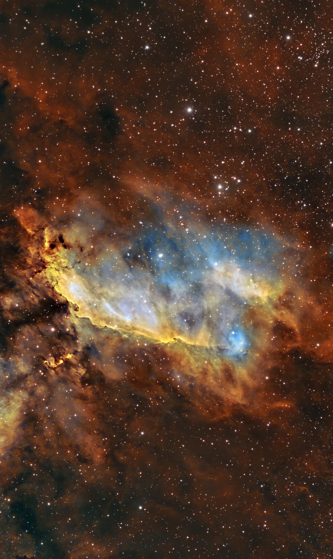 IC 4628 Nebuleuse de la Crevette, 640x20s - Seestar S50