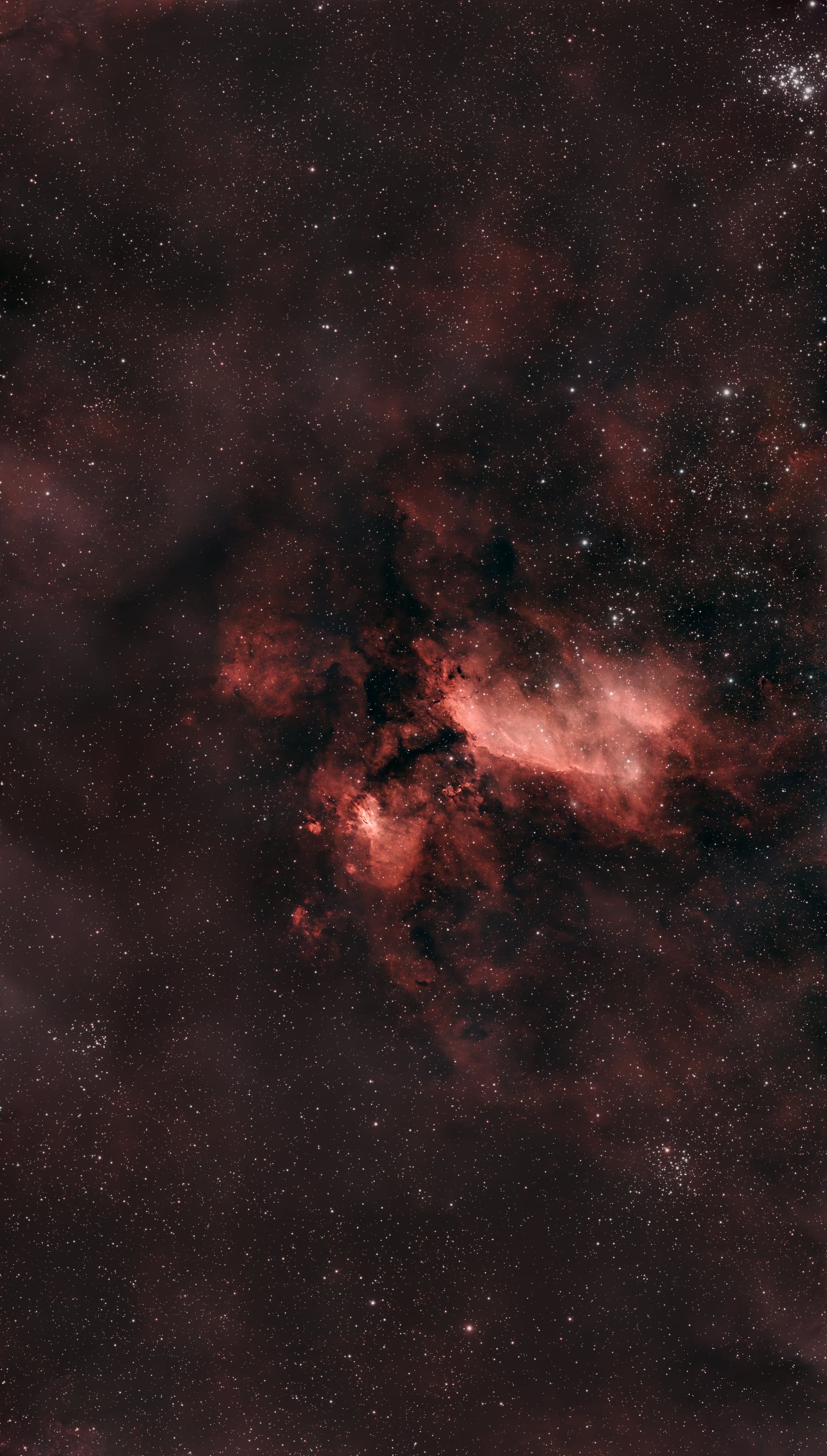 IC 4628 Nebuleuse de la Crevette, 2545x20s - Seestar S50