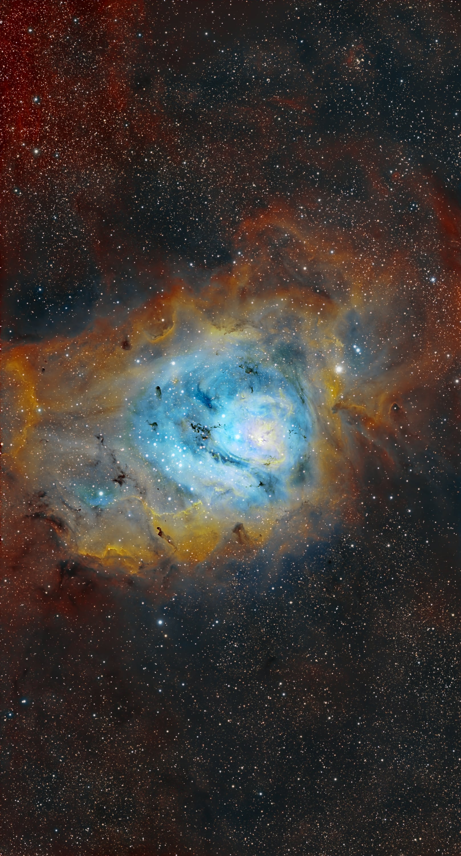 M 8 Nebuleuse de la Lagune, 500x90s - Askar 71F et ASI585MC