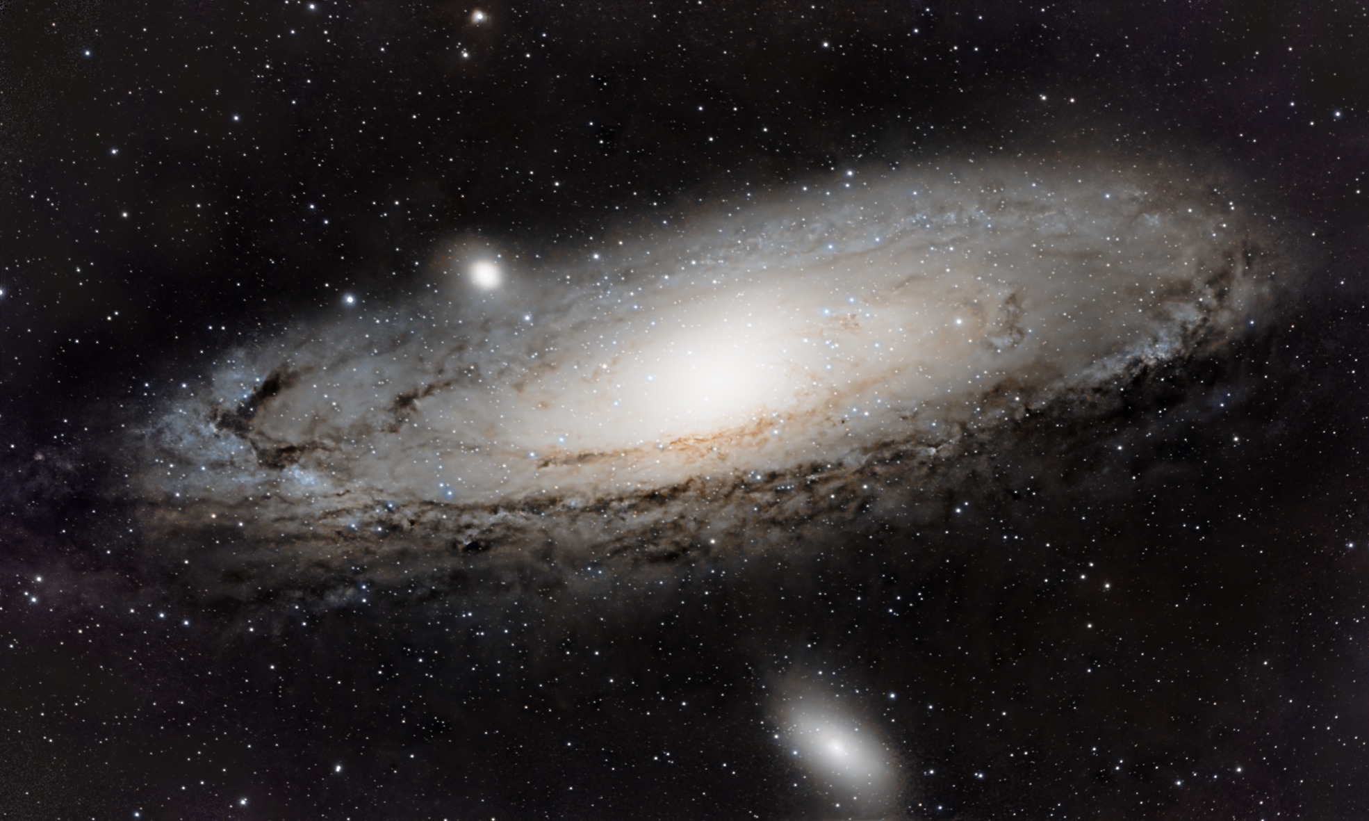 M 31 Galaxie d'Andromède, 502×30s - Seestar S50