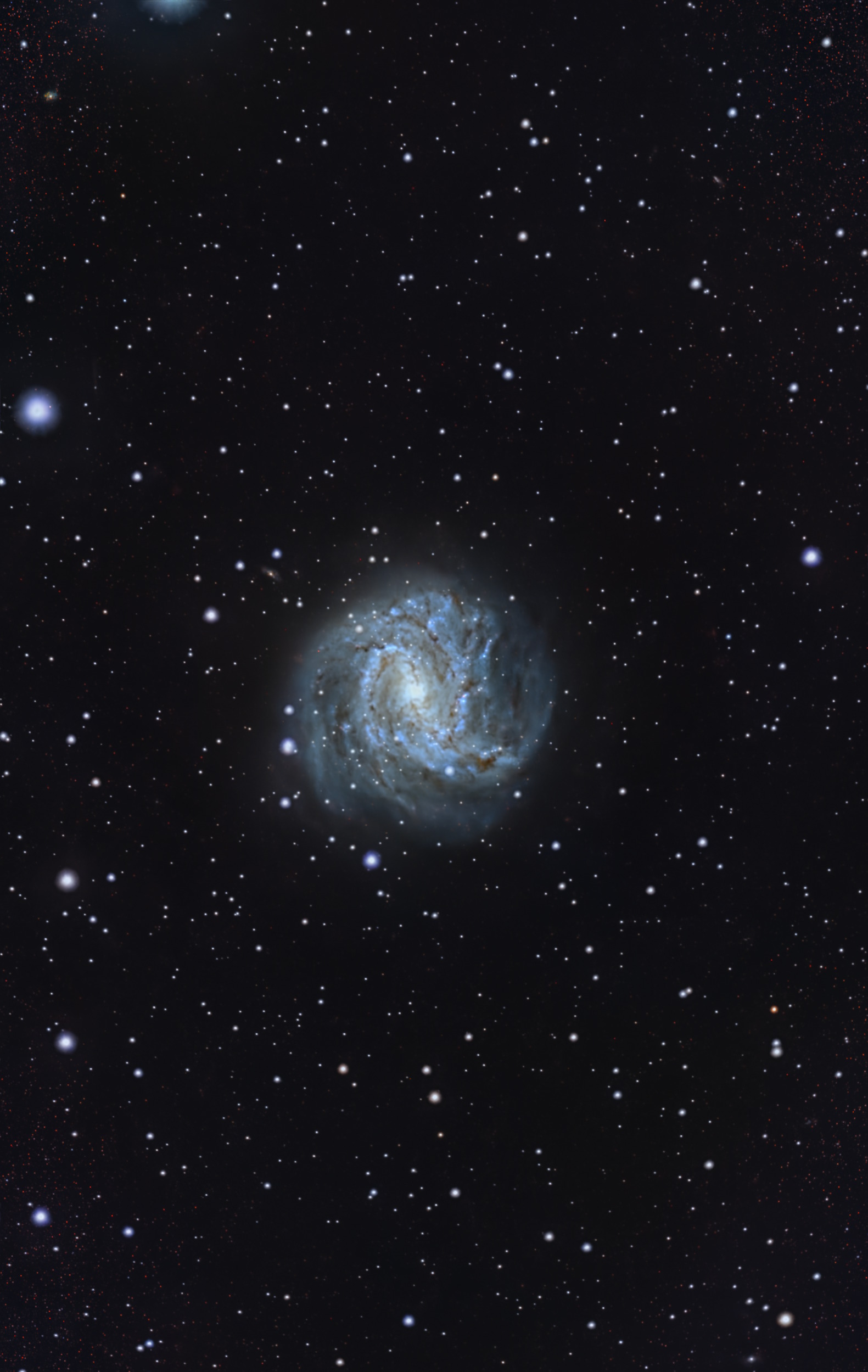 M 83 Galaxie du tourbillon, 328×110s - Seestar S50